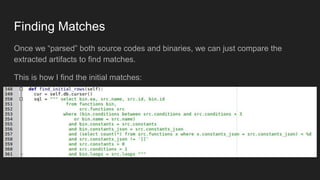 Pigaios: A Tool for Diffing Source Codes against Binaries (Hacktivity ...