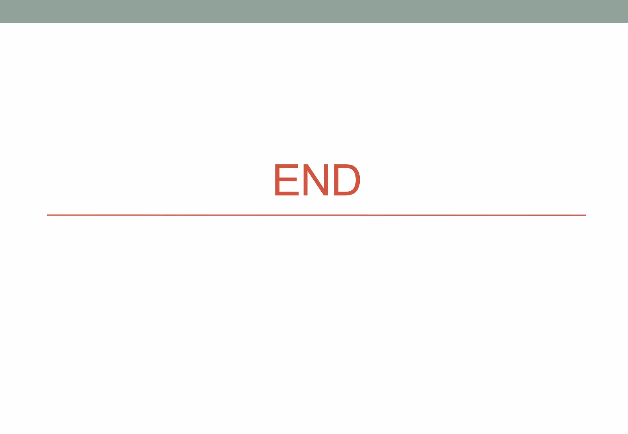 END
 
