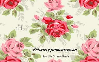 Entornoy primerospasos
1H
Sara Lilia Cisneros García
 