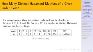 Random Hadamard Matrix hadamard_talk_ray_nguyen.pdf