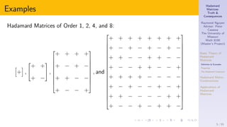 Random Hadamard Matrix hadamard_talk_ray_nguyen.pdf