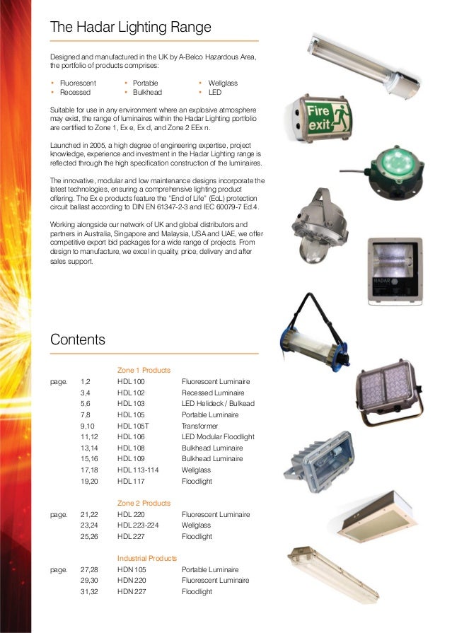 hadar hadar lighting for hazardous areas zone 1 zone 2 atex ce
