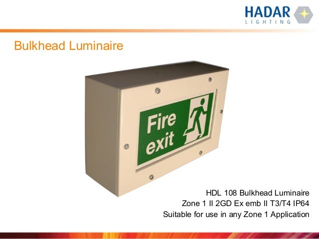 hadar lighting hazardous area atex certified lighting presentation