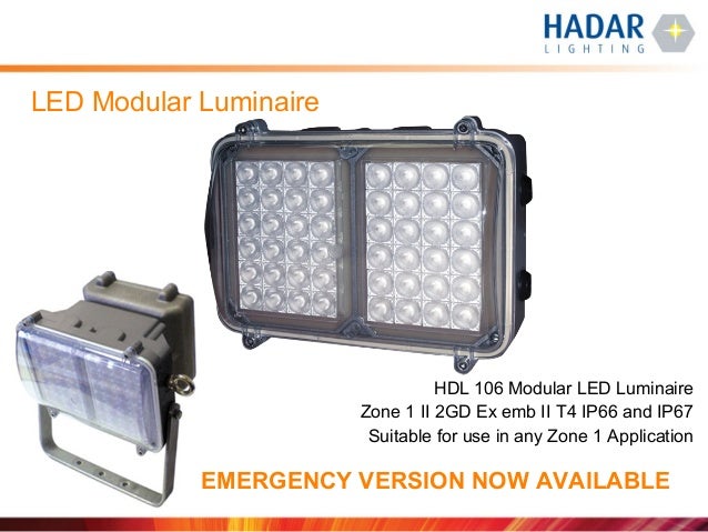 hadar lighting hazardous area atex certified lighting presentation