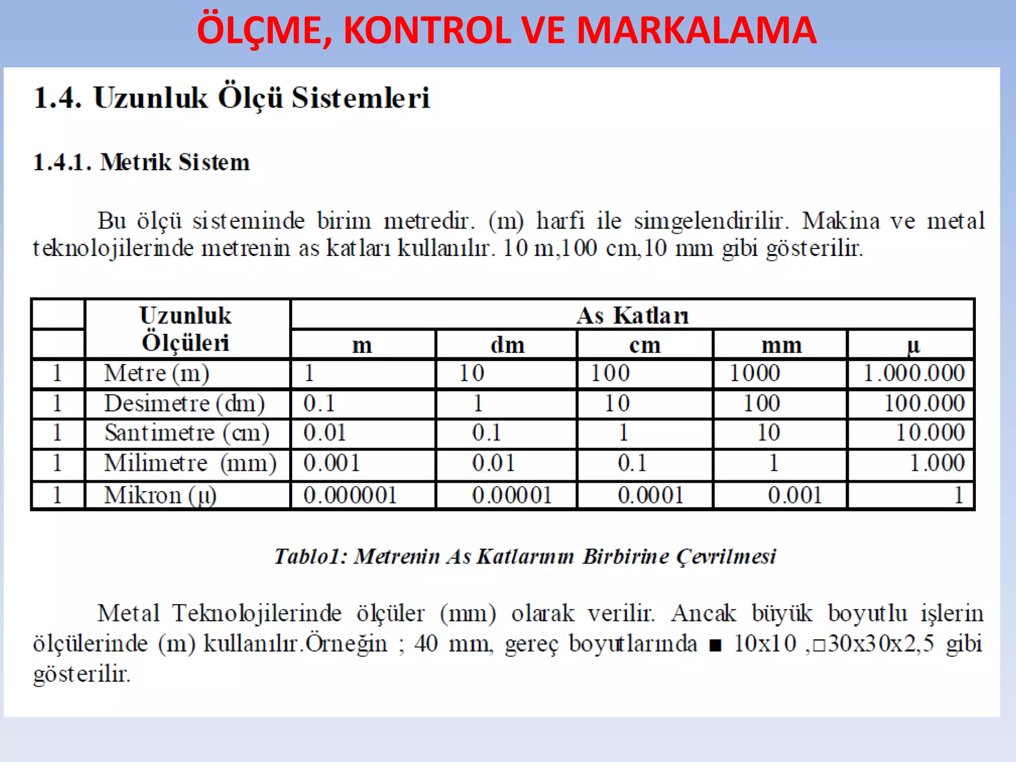 HADDELEMENİN MEKANİK ESASLARI  