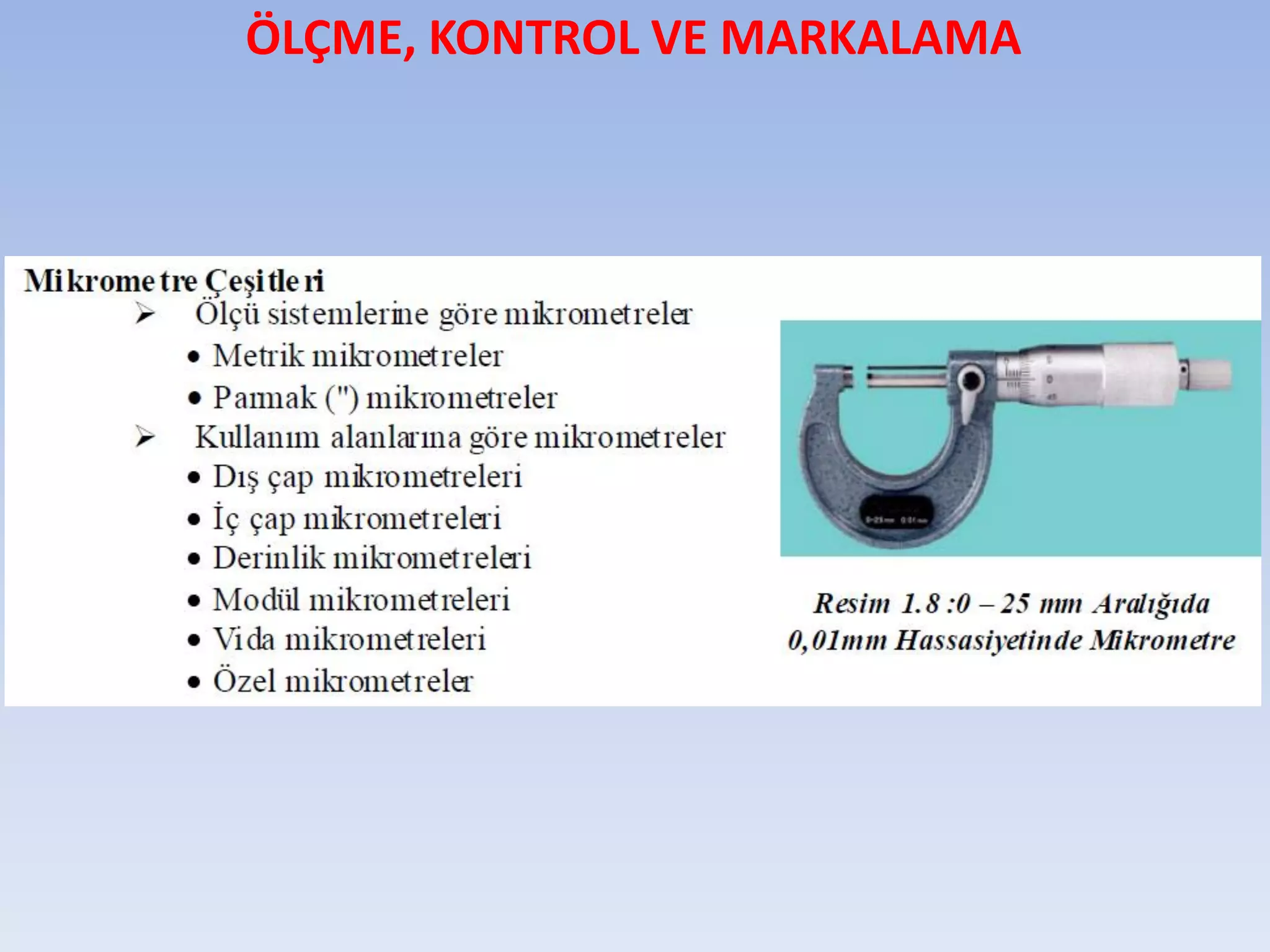 HADDELEMENİN MEKANİK ESASLARI  