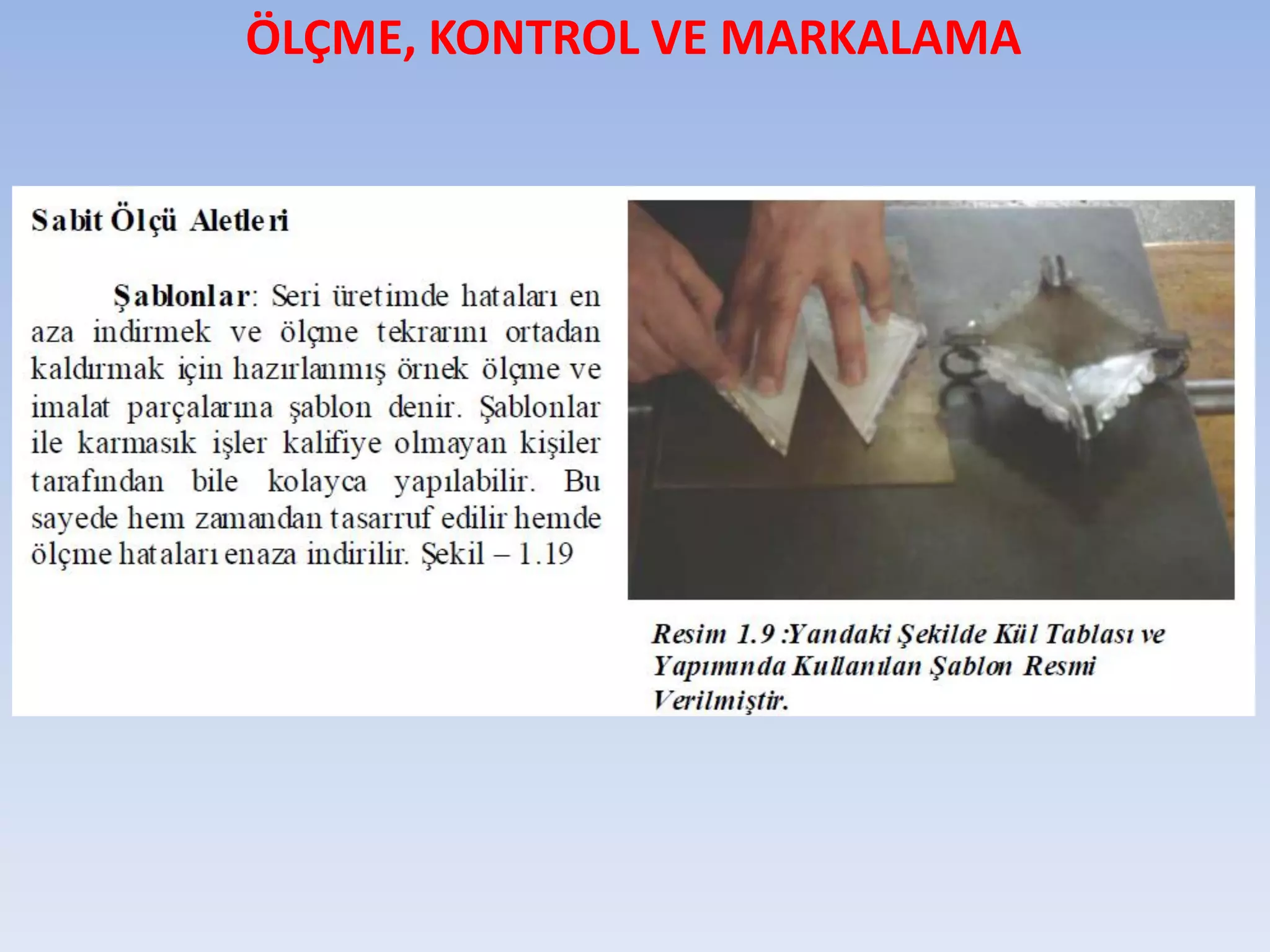 HADDELEMENİN MEKANİK ESASLARI  