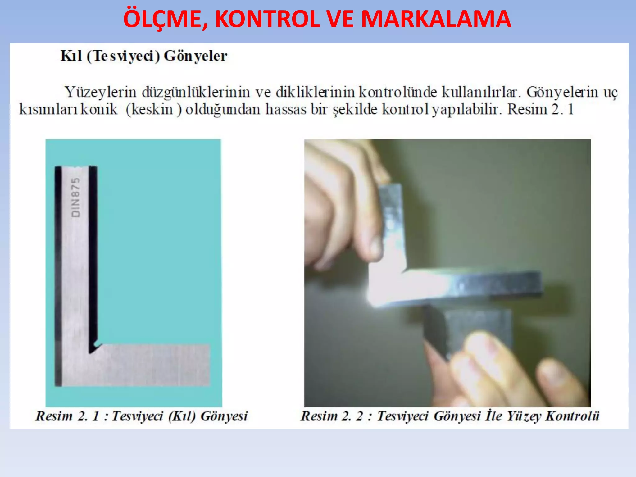 HADDELEMENİN MEKANİK ESASLARI  