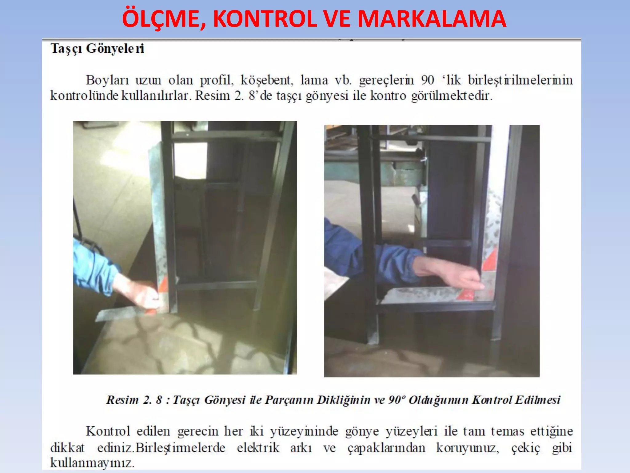 HADDELEMENİN MEKANİK ESASLARI  