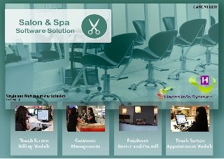 Salon Software, Spa Software, Online appointment Software, Marketing Software By Hades Info Systems