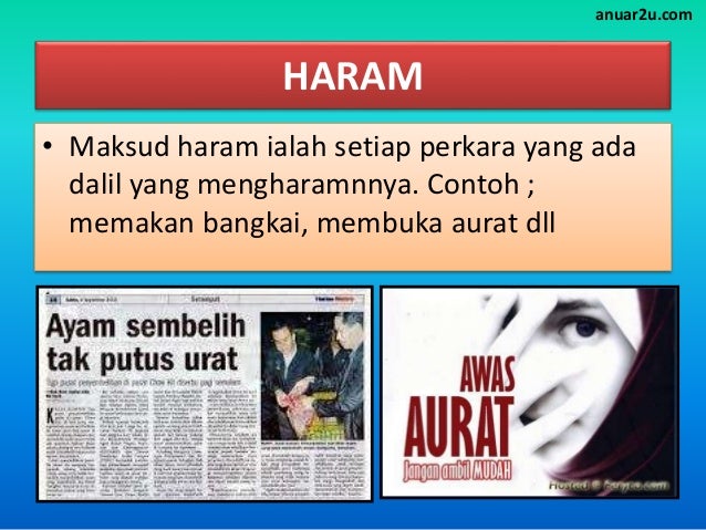 Hadis Halal Dan Haram Sem 2