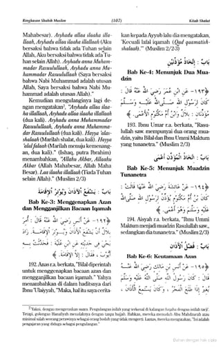 Hadist shahih muslim