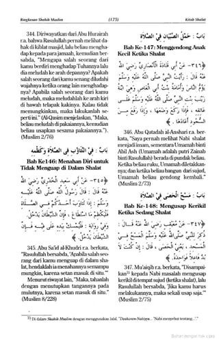 Hadist shahih muslim