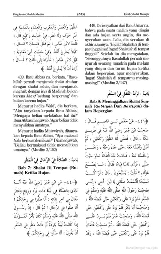 Hadist shahih muslim