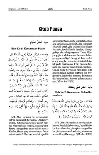 Hadist shahih muslim