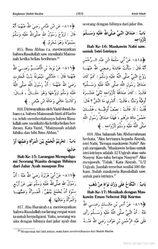 Hadist shahih muslim