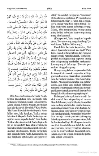 Hadist shahih muslim