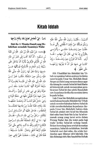 Hadist shahih muslim