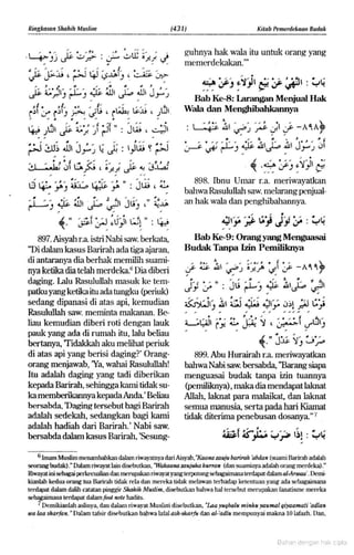 Hadist shahih muslim