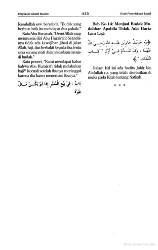 Hadist shahih muslim