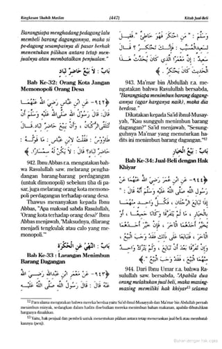 Hadist shahih muslim