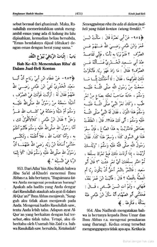 Hadist shahih muslim