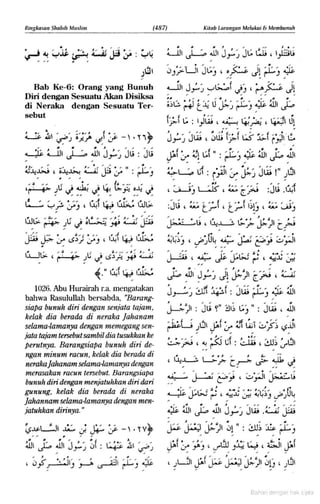 Hadist shahih muslim