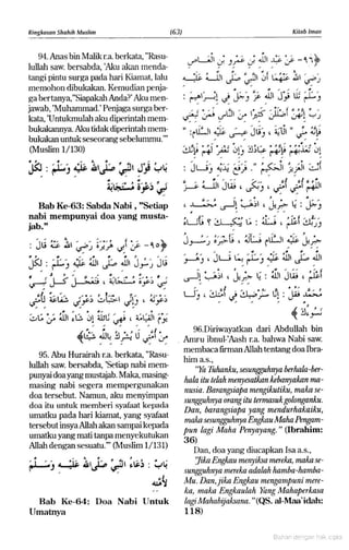 Hadist shahih muslim