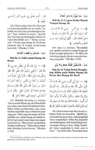 Hadist shahih muslim