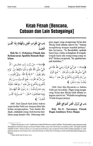 Hadist shahih muslim