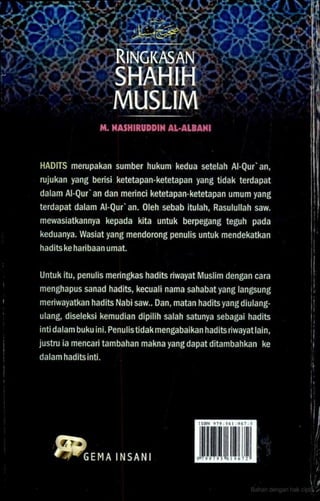 Hadist shahih muslim