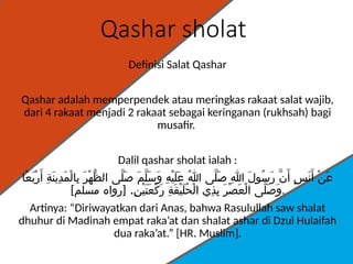 Hadist sholat jama' dan qashar-WPS Office.pptx