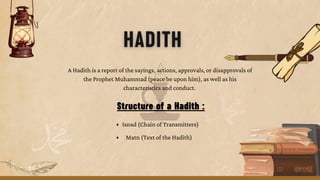 Basic Hadith Hadith and its Types (Group 7 Presentation).pdf