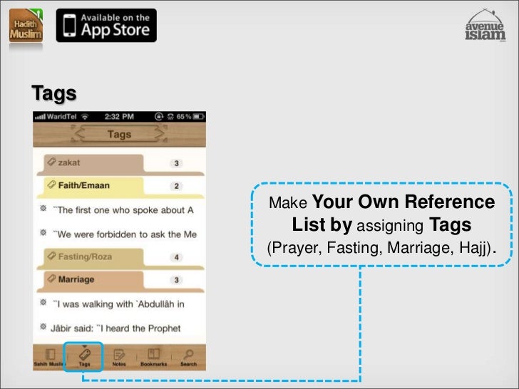 Hadith muslim - iPhone, iPod, iPad App