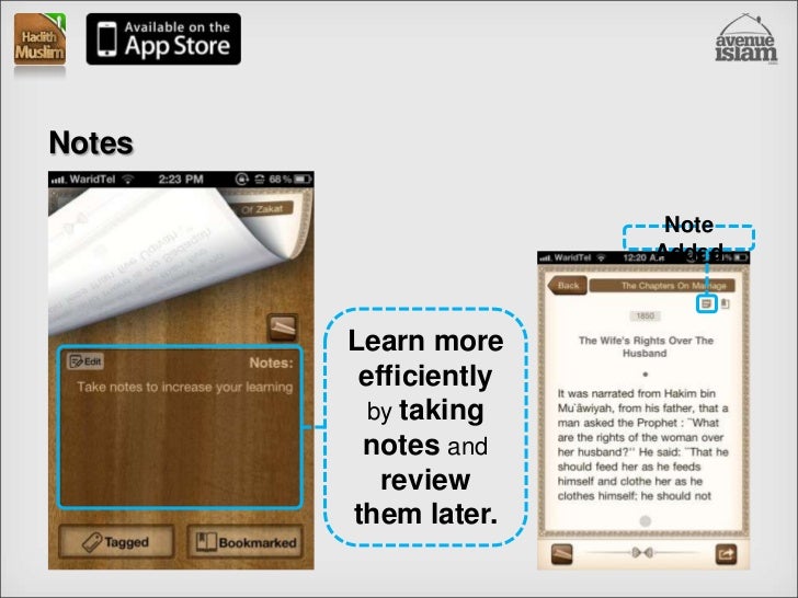 Hadith muslim - iPhone, iPod, iPad App