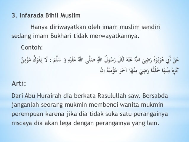 Contoh Hadis Shahih - Gambar Islami