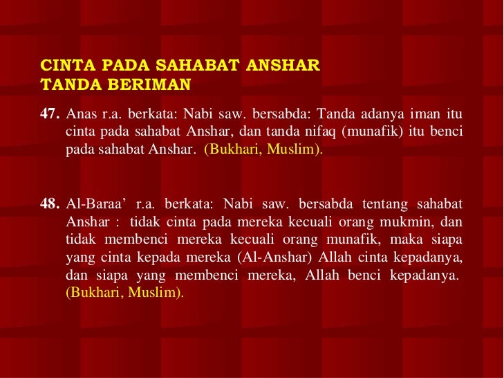 Kumpulan Hadits Bukhari Muslim