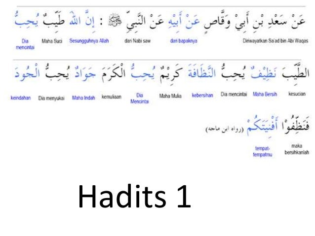 Hadits Tentang Kebersihan Kelas 9 Beserta Latinnya Sumber Ilmu