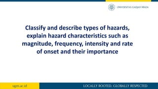 Hazard Intensity Example Lecture 5: Hazard Analysis | PPTX