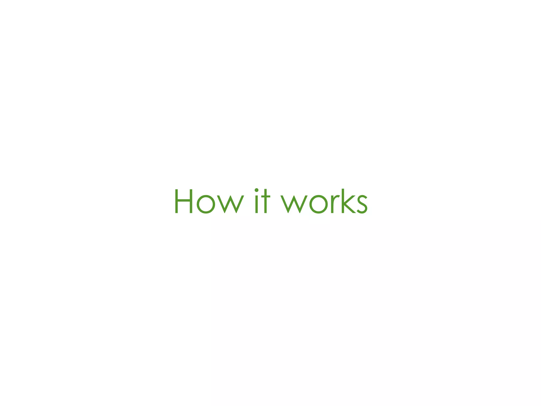 A Typical Hadoop Cluster
• Consists entirely of commodity ~$5k
servers
• 1 master, 1 -> 1000+ slaves
• Scales linearly as more processing
nodes are added
 