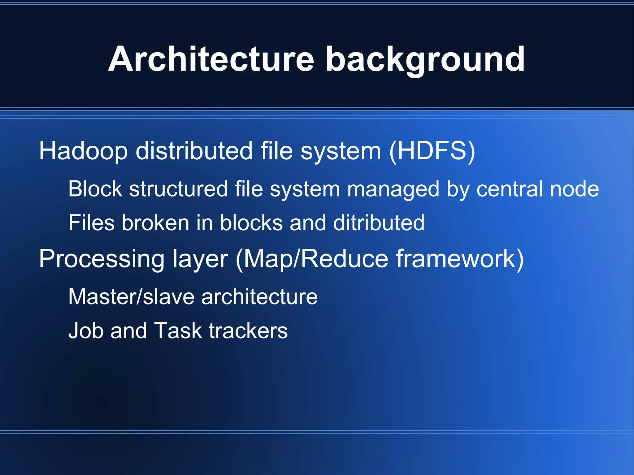 Pricing mode (cloud) Fault tolerance Transactional workloads: recover 