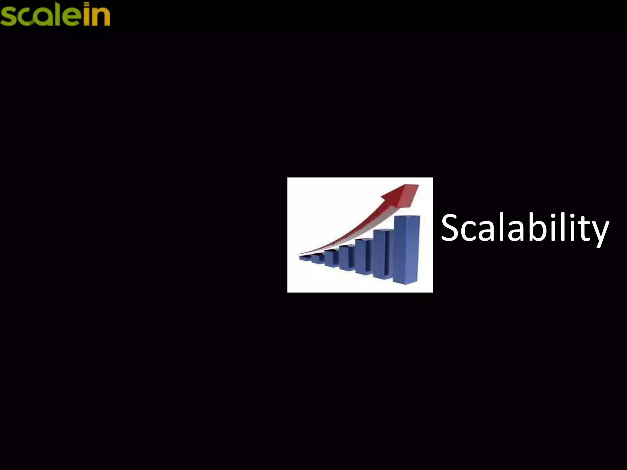Scalability
 