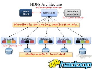 HDFS Architecture
 