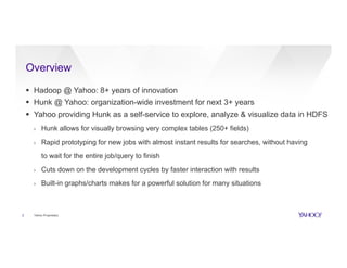 Yahoo Enabling Exploratory Analytics of Data in Shared-service Hadoop ...