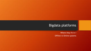 Bigdata and Hadoop with Docker