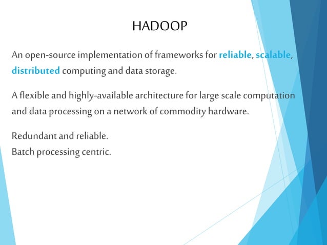 Introduction to Hadoop | PPTX