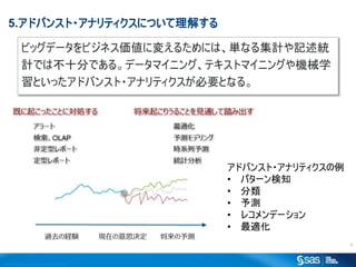 Copyr ight ? 2012, SAS Institute Inc. All rights reser ved.
9
5.ɥХ󥹥?ʥƥˤĤ⤹
ӥåǩ`ӥͥˉ䤨뤿ˤϡgʤ뼯Ӌӛy
ӋǤϲʮ֤Ǥ롣ǩ`ޥ˥󥰡ƥȥޥ˥󥰤Cеѧ
ȤäɥХ󥹥?ʥƥҪȤʤ롣
ɥХ󥹥?ʥƥ
? ѥ`֪
? 
? y
? 쥳ǩ`
? m
 