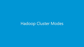 www.edureka.co/big-data-and-hadoopEDUREKA HADOOP CERTIFICATION TRAINING
Hadoop Cluster Modes
 