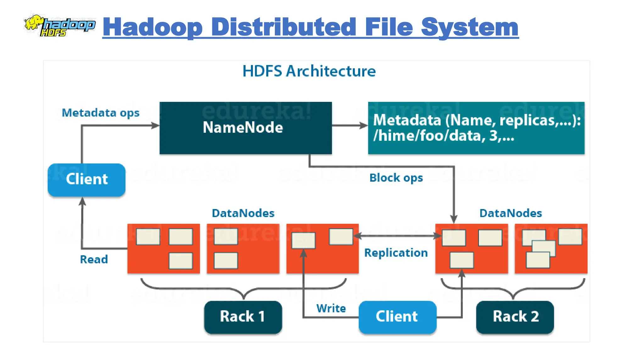 Hadoop Distributed File System
 
