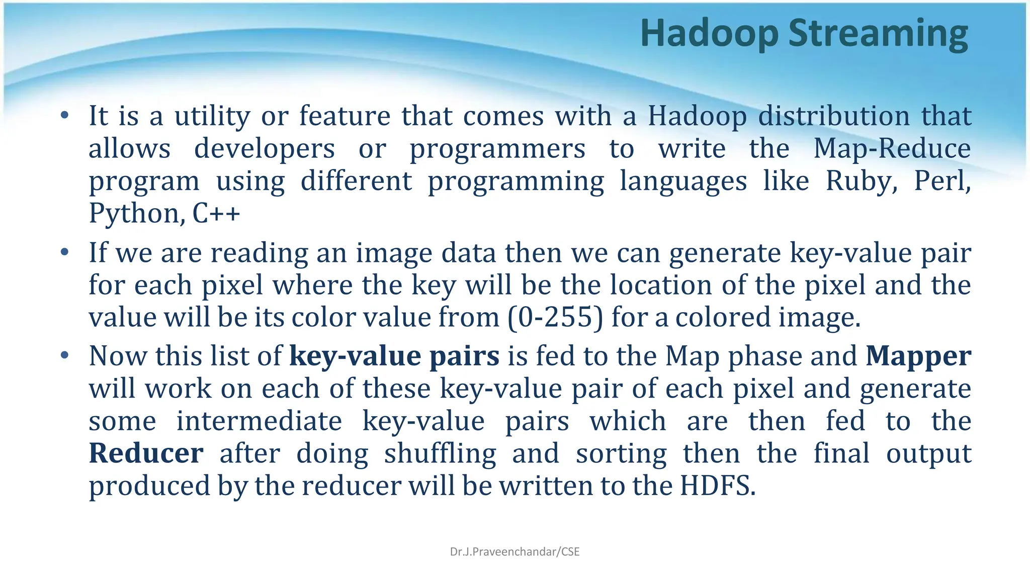 HADOOP AND MAPREDUCE ARCHITECTURE-Unit-5.ppt